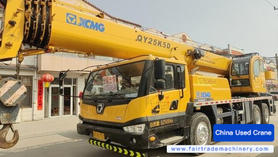 Buy XCMG 25KD Used Crane / 3 Buy XCMG 25KD Used Crane / 3